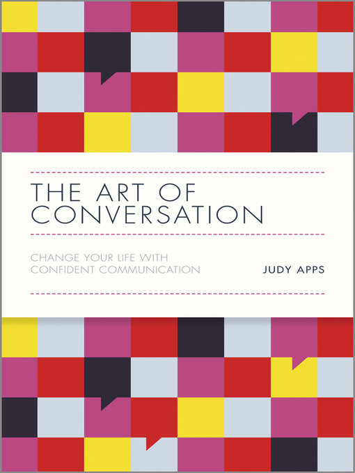 Title details for The Art of Conversation by Judy Apps - Available